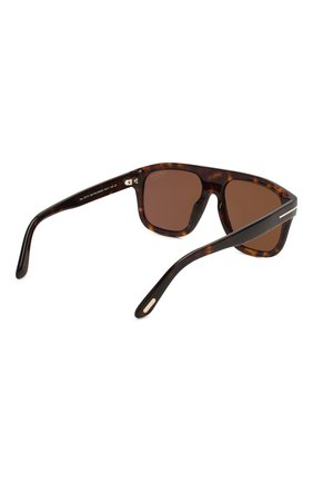 Женские солнцезащитные очки TOM FORD коричневого цвета, арт. TF777 52H | Фото 5 (Тип очков: С/з; Очки форма: Прямоугольные, D-форма; Оптика Гендер: оптика-мужское)