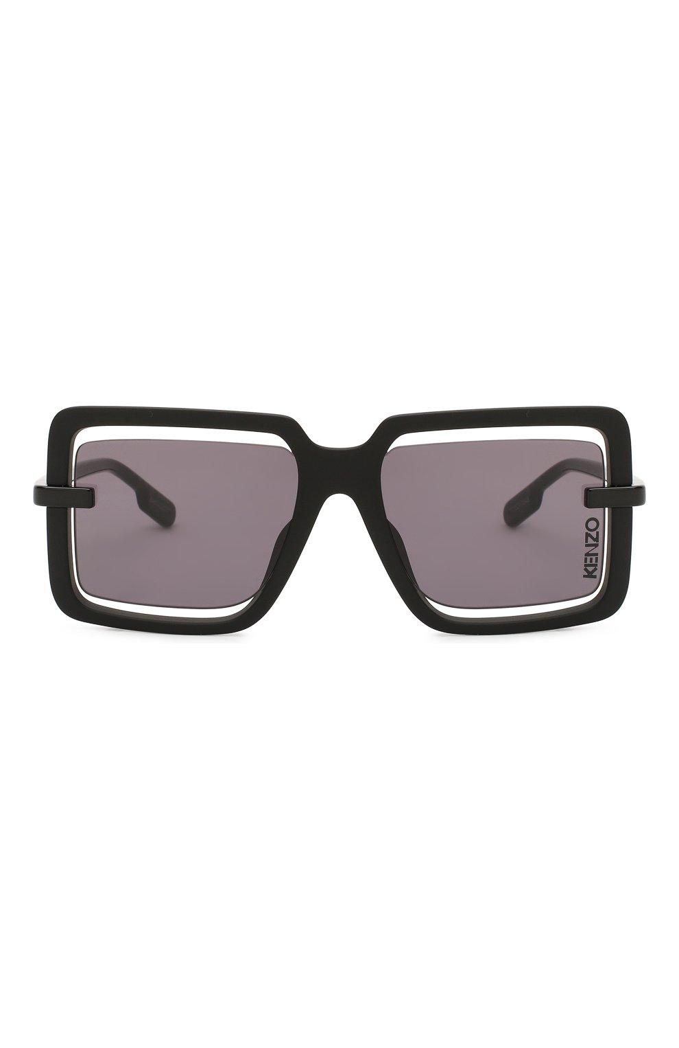 Женские солнцезащитные очки KENZO черного цвета по цене 13700 руб., арт. KZ40049U 02A | Фото 3 Женские солнцезащитные очки KENZO черного цвета, арт. KZ40049U 02A | Фото 3