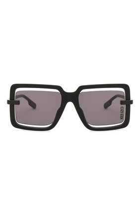 Женские солнцезащитные очки KENZO черного цвета по цене 13700 руб., арт. KZ40049U 02A | Фото 3 Женские солнцезащитные очки KENZO черного цвета, арт. KZ40049U 02A | Фото 3