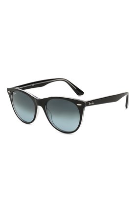 Женские солнцезащитные очки RAY-BAN синего цвета по цене 11400 руб., арт. 2185-12943M | Фото 1 Женские солнцезащитные очки RAY-BAN синего цвета, арт. 2185-12943M | Фото 1