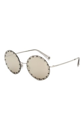 Женские солнцезащитные очки VALENTINO серого цвета по цене 29950 руб., арт. 2010B-3057T7 | Фото 1 Женские солнцезащитные очки VALENTINO серого цвета, арт. 2010B-3057T7 | Фото 1