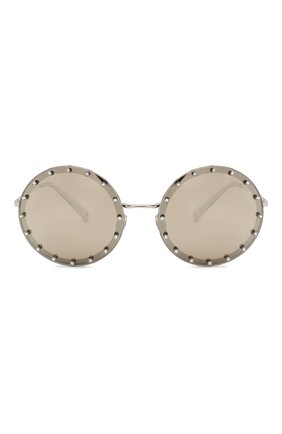 Женские солнцезащитные очки VALENTINO серого цвета по цене 29950 руб., арт. 2010B-3057T7 | Фото 3 Женские солнцезащитные очки VALENTINO серого цвета, арт. 2010B-3057T7 | Фото 3