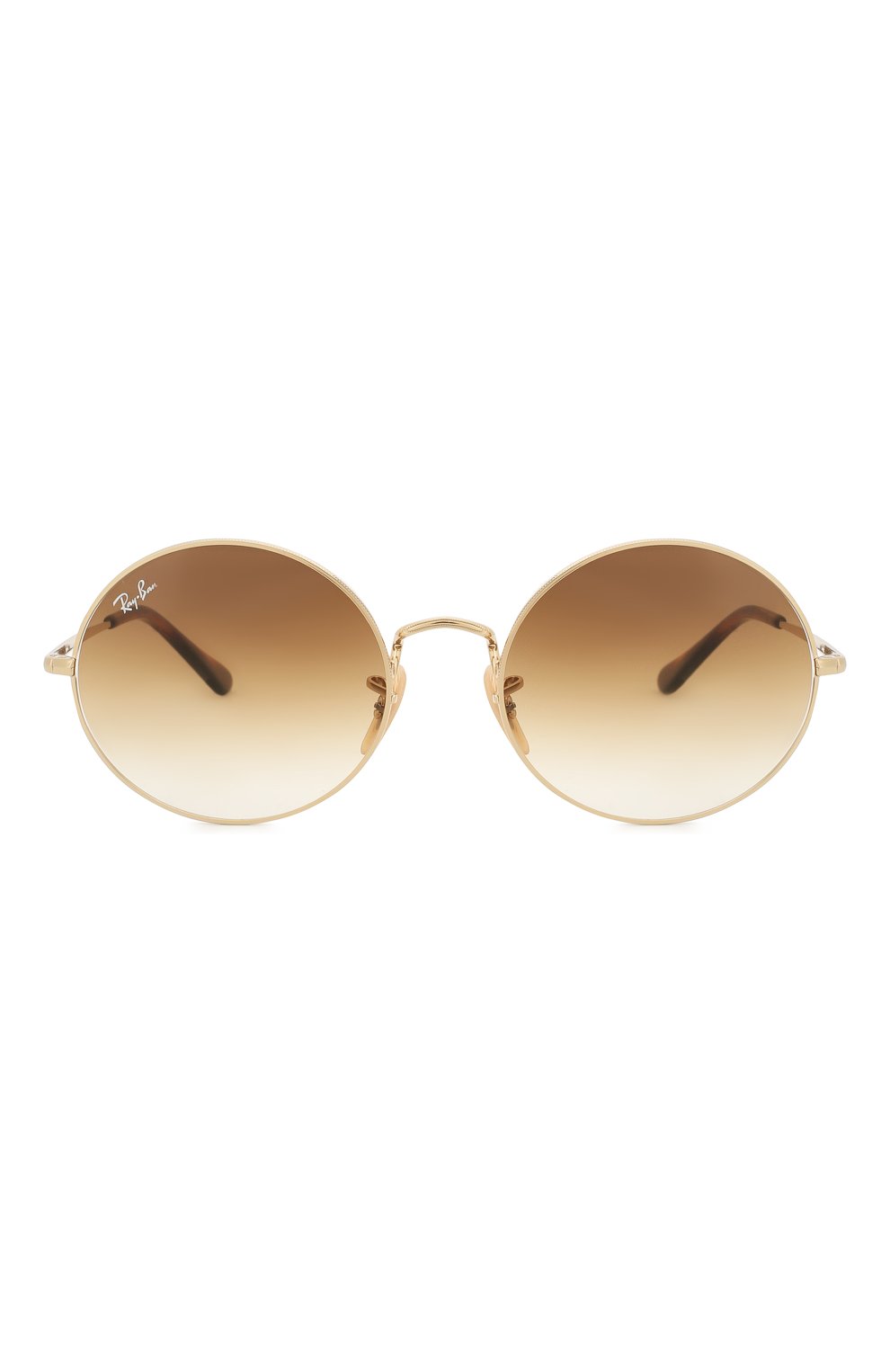 Женские солнцезащитные очки RAY-BAN коричневого цвета, арт. 1970-914751 | Фото 4 (Тип очков: С/з; Очки форма: Круглые; Оптика Гендер: оптика-унисекс)