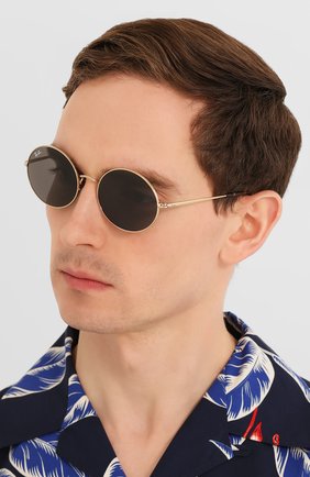 Женские солнцезащитные очки RAY-BAN серого цвета по цене 11700 руб., арт. 1970-9150B1 | Фото 3 Женские солнцезащитные очки RAY-BAN серого цвета, арт. 1970-9150B1 | Фото 3