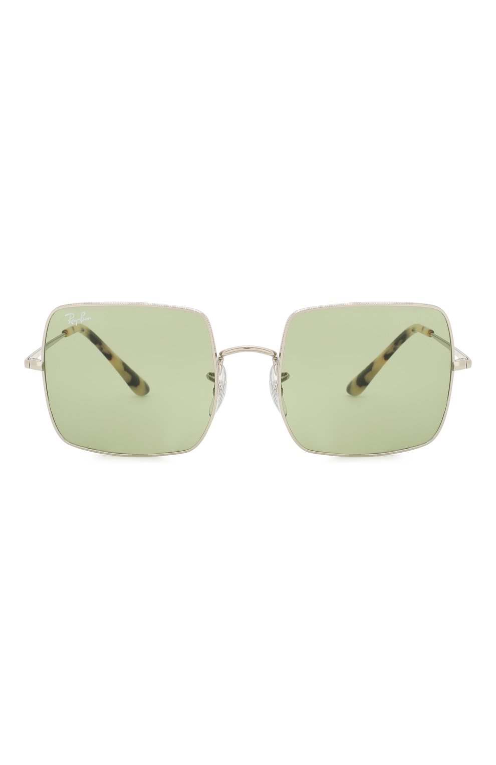 Женские солнцезащитные очки RAY-BAN зеленого цвета, арт. 1971-91974E | Фото 4 (Региональные ограничения белый список (Axapta Mercury): RU; Тип очков: С/з; Очки форма: Квадратные; Оптика Гендер: оптика-женское)