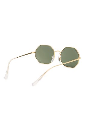 Женские солнцезащитные очки RAY-BAN темно-зеленого цвета по цене 10700 руб., арт. 1972-919631 | Фото 5 Женские солнцезащитные очки RAY-BAN темно-зеленого цвета, арт. 1972-919631 | Фото 5