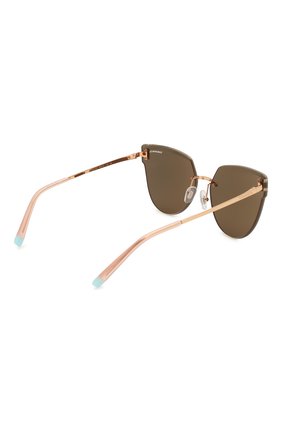 Женские солнцезащитные очки TIFFANY & CO. золотого цвета по цене 21900 руб., арт. 3070-61050W | Фото 4 Женские солнцезащитные очки TIFFANY & CO. золотого цвета, арт. 3070-61050W | Фото 4