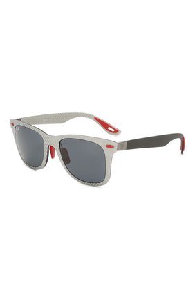 Женские солнцезащитные очки RAY-BAN серого цвета по цене 35300 руб., арт. 8395M-F05687 | Фото 1 Женские солнцезащитные очки RAY-BAN серого цвета, арт. 8395M-F05687 | Фото 1