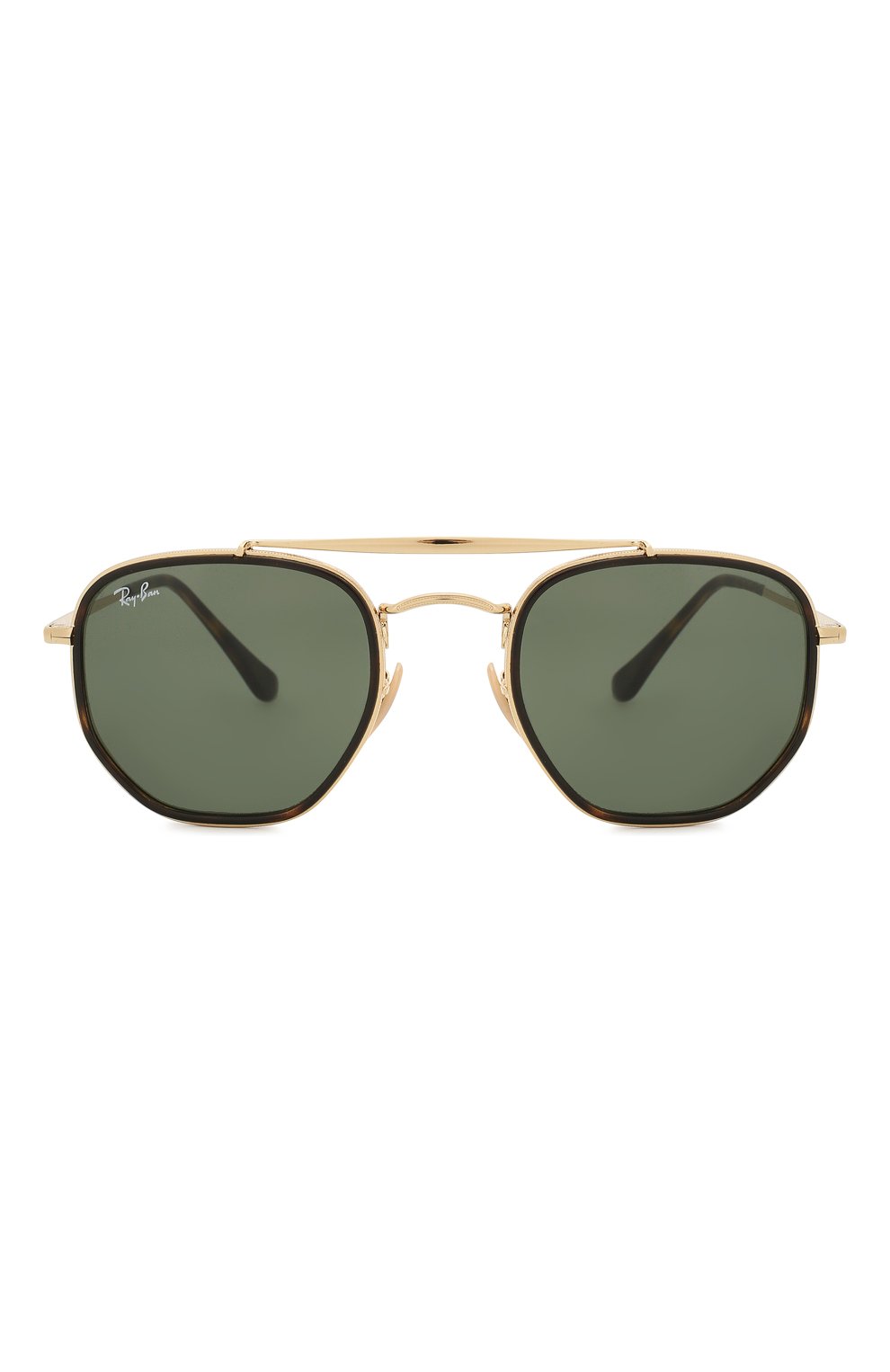 Женские солнцезащитные очки RAY-BAN темно-зеленого цвета по цене 11400 руб., арт. 3648M-001 | Фото 4 Женские солнцезащитные очки RAY-BAN темно-зеленого цвета, арт. 3648M-001 | Фото 4