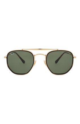 Женские солнцезащитные очки RAY-BAN темно-зеленого цвета, арт. 3648M-001 | Фото 4 (Тип очков: С/з; Оптика Гендер: оптика-унисекс; Очки форма: Прямоугольные)