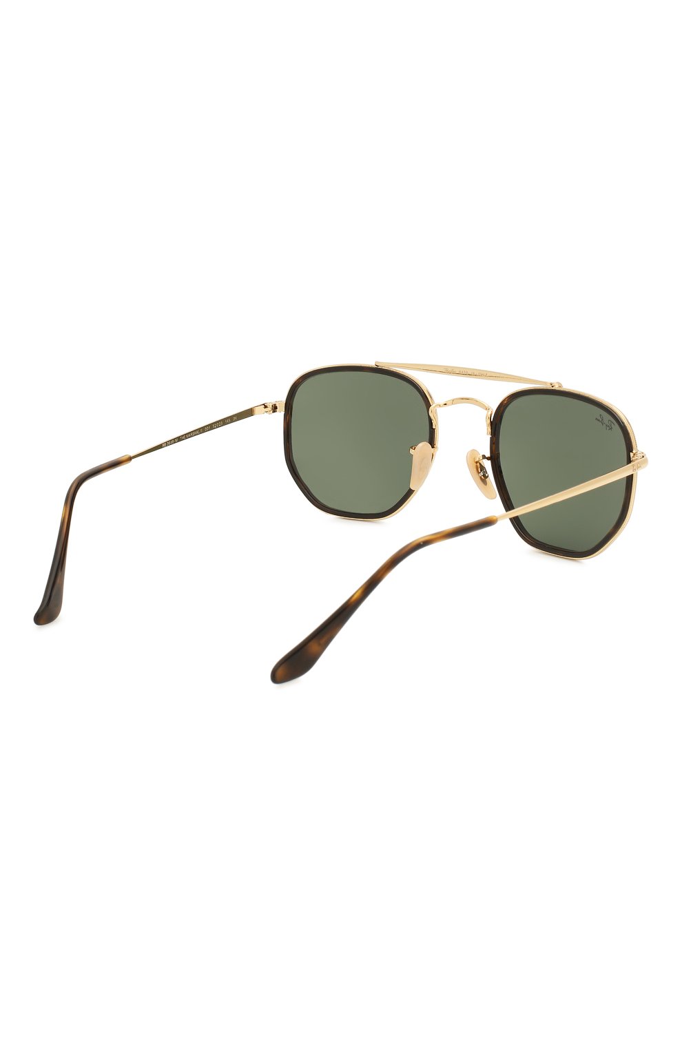 Женские солнцезащитные очки RAY-BAN темно-зеленого цвета, арт. 3648M-001 | Фото 5 (Тип очков: С/з; Оптика Гендер: оптика-унисекс; Очки форма: Прямоугольные)