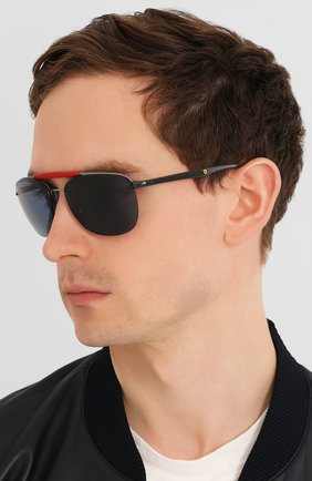 Женские солнцезащитные очки RAY-BAN синего цвета по цене 15000 руб., арт. 3662M-F03780 | Фото 3 Женские солнцезащитные очки RAY-BAN синего цвета, арт. 3662M-F03780 | Фото 3