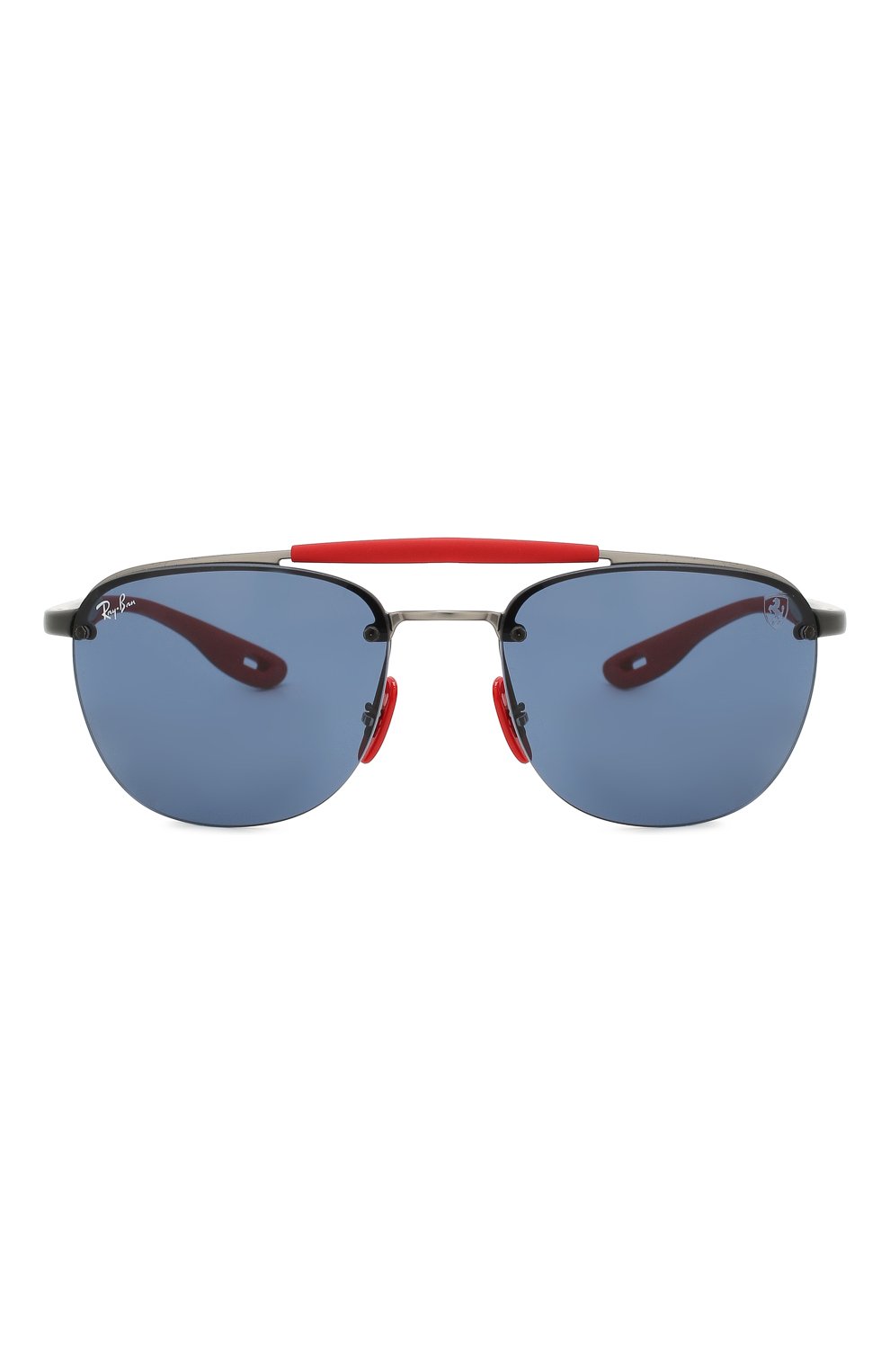 Женские солнцезащитные очки RAY-BAN синего цвета, арт. 3662M-F03780 | Фото 4 (Кросс-КТ: С/з-унисекс; Региональные ограничения белый список (Axapta Mercury): RU; Тип очков: С/з; Оптика Гендер: оптика-унисекс; Очки форма: Прямоугольные)