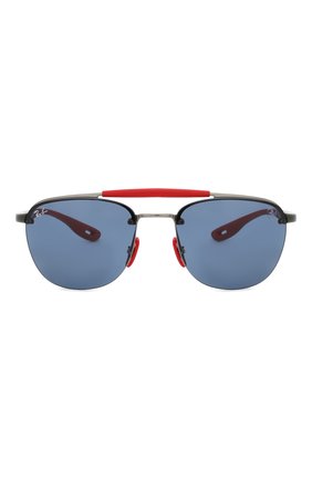 Женские солнцезащитные очки RAY-BAN синего цвета, арт. 3662M-F03780 | Фото 4 (Кросс-КТ: С/з-унисекс; Региональные ограничения белый список (Axapta Mercury): RU; Тип очков: С/з; Оптика Гендер: оптика-унисекс; Очки форма: Прямоугольные)