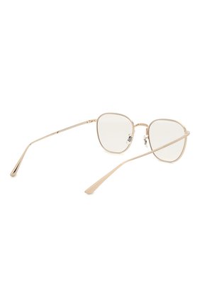 Женские солнцезащитные очки OLIVER PEOPLES золотого цвета по цене 26900 руб., арт. 1230ST-52921W | Фото 5 Женские солнцезащитные очки OLIVER PEOPLES золотого цвета, арт. 1230ST-52921W | Фото 5