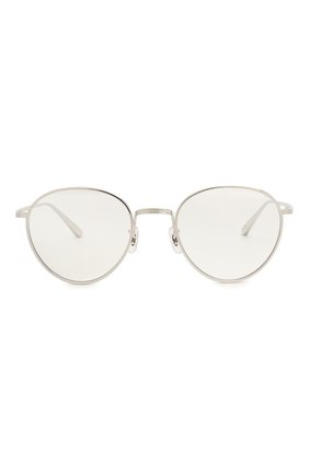 Женские солнцезащитные очки OLIVER PEOPLES серебряного цвета по цене 26700 руб., арт. 1231ST-50361W | Фото 4 Женские солнцезащитные очки OLIVER PEOPLES серебряного цвета, арт. 1231ST-50361W | Фото 4