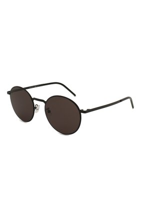 Женские солнцезащитные очки SAINT LAURENT черного цвета по цене 29300 руб., арт. SL 250 SLIM 005 53 | Фото 1 Женские солнцезащитные очки SAINT LAURENT черного цвета, арт. SL 250 SLIM 005 53 | Фото 1