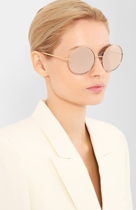 Женские солнцезащитные очки DOLCE & GABBANA розового цвета по цене 67100 руб., арт. 2215K-K03/5R | Фото 2 Женские солнцезащитные очки DOLCE & GABBANA розового цвета, арт. 2215K-K03/5R | Фото 2