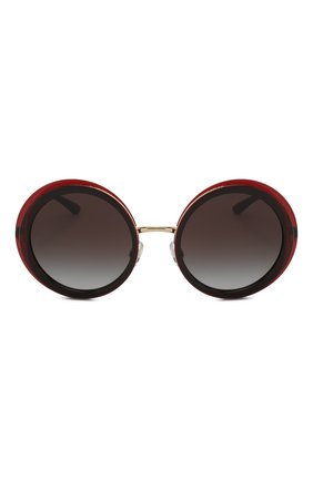 Женские солнцезащитные очки DOLCE & GABBANA черного цвета по цене 18000 руб., арт. 6127-550/8G | Фото 3 Женские солнцезащитные очки DOLCE & GABBANA черного цвета, арт. 6127-550/8G | Фото 3 (Тип очков: С/з; Оптика Гендер: оптика-женское; Очки форма: Круглые)