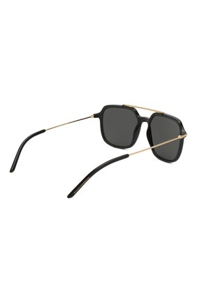 Женские солнцезащитные очки DOLCE & GABBANA черного цвета по цене 16300 руб., арт. 6129-501/87 | Фото 5 Женские солнцезащитные очки DOLCE & GABBANA черного цвета, арт. 6129-501/87 | Фото 5