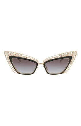 Женские солнцезащитные очки DOLCE & GABBANA золотого цвета по цене 31600 руб., арт. 2254H-13348G | Фото 3 Женские солнцезащитные очки DOLCE & GABBANA золотого цвета, арт. 2254H-13348G | Фото 3