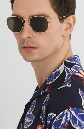 Женские солнцезащитные очки RAY-BAN зеленого цвета по цене 11700 руб., арт. 3548-919631 | Фото 3 Женские солнцезащитные очки RAY-BAN зеленого цвета, арт. 3548-919631 | Фото 3