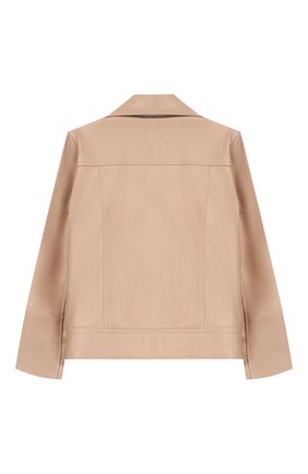 Детская кожаная куртка BRUNELLO CUCINELLI бежевого цвета по цене 176000 руб., арт. BPTANY600A | Фото 2 Детская кожаная куртка BRUNELLO CUCINELLI бежевого цвета, арт. BPTANY600A | Фото 2