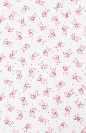 Детского хлопковая пеленка MAGNOLIA BABY розового цвета по цене 2740 руб., арт. 755-80P-PK | Фото 2 Детского хлопковая пеленка MAGNOLIA BABY розового цвета, арт. 755-80P-PK | Фото 2