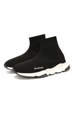 Детские кроссовки BALENCIAGA черно-белого цвета по цене 25200 руб., арт. 597425/W1702 | Фото 1 Детские кроссовки BALENCIAGA черно-белого цвета, арт. 597425/W1702 | Фото 1