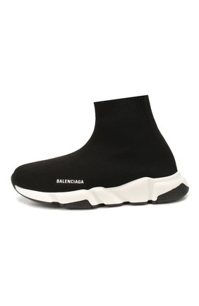 Детские кроссовки BALENCIAGA черно-белого цвета по цене 25200 руб., арт. 597425/W1702 | Фото 2 Детские кроссовки BALENCIAGA черно-белого цвета, арт. 597425/W1702 | Фото 2