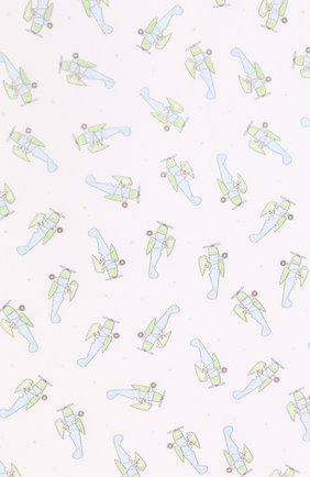 Детского хлопковая пеленка MAGNOLIA BABY голубого цвета по цене 2740 руб., арт. 597-80P-LB | Фото 2 Детского хлопковая пеленка MAGNOLIA BABY голубого цвета, арт. 597-80P-LB | Фото 2