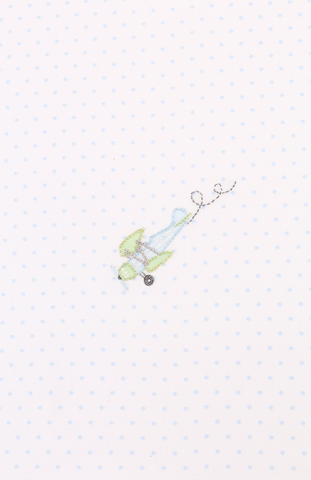 Детского хлопковая пеленка MAGNOLIA BABY голубого цвета, арт. 597-52-LB | Фото 2 (Материал: Текстиль, Хлопок; Кросс-КТ НВ: Пеленки)