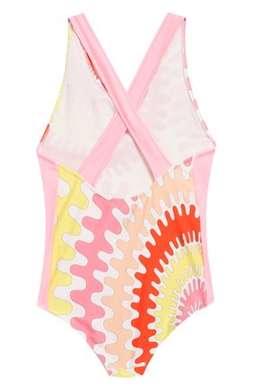 Детского слитный купальник EMILIO PUCCI розового цвета по цене 13900 руб., арт. 9M0089/MC820 | Фото 2 Детского слитный купальник EMILIO PUCCI розового цвета, арт. 9M0089/MC820 | Фото 2 (Материал внешний: Синтетический материал; Девочки Кросс-КТ: Купальники-пляж; Ростовка одежда: 10 - 11 лет | 140 - 146см, 12 лет | 152 см, 13 - 15 лет | 158 см, 4 года | 104 см, 6 лет | 116 см, 8 лет | 128 см)