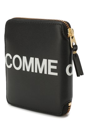 Мужской кожаное портмоне COMME DES GARCONS PLAY черного цвета по цене 19950 руб., арт. SA2100HL | Фото 2 Мужской кожаное портмоне COMME DES GARCONS PLAY черного цвета, арт. SA2100HL | Фото 2