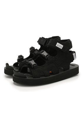 Мужские текстильные сандалии boak-v SUICOKE черного цвета по цене 17400 руб., арт. 0G-086V | Фото 1 Мужские текстильные сандалии boak-v SUICOKE черного цвета, арт. 0G-086V | Фото 1
