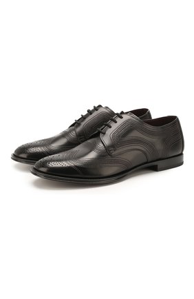 Мужской кожаные дерби marsala DOLCE & GABBANA черного цвета по цене 63550 руб., арт. A10535/AX129 | Фото 1 Мужской кожаные дерби marsala DOLCE & GABBANA черного цвета, арт. A10535/AX129 | Фото 1