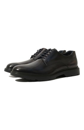 Мужской кожаные дерби HOGAN темно-синего цвета по цене 29950 руб., арт. HXM3930W3426Q6 | Фото 1 Мужской кожаные дерби HOGAN темно-синего цвета, арт. HXM3930W3426Q6 | Фото 1