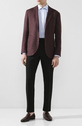 Мужские кожаные лоферы MAGNANNI коричневого цвета по цене 32700 руб., арт. 22705/B0LTIARCADE | Фото 2 Мужские кожаные лоферы MAGNANNI коричневого цвета, арт. 22705/B0LTIARCADE | Фото 2