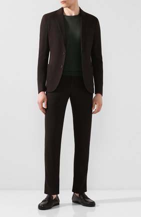 Мужские кожаные мокасины ERMENEGILDO ZEGNA черного цвета по цене 41200 руб., арт. A4397X-LHTH0 | Фото 2 Мужские кожаные мокасины ERMENEGILDO ZEGNA черного цвета, арт. A4397X-LHTH0 | Фото 2