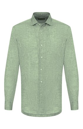 Мужская льняная рубашка CORNELIANI светло-зеленого цвета по цене 18200 руб., арт. 85P156-0111091/00 | Фото 1 Мужская льняная рубашка CORNELIANI светло-зеленого цвета, арт. 85P156-0111091/00 | Фото 1