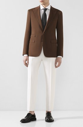 Мужской шерстяной пиджак RALPH LAUREN коричневого цвета по цене 470500 руб., арт. 798794537 | Фото 2 Мужской шерстяной пиджак RALPH LAUREN коричневого цвета, арт. 798794537 | Фото 2