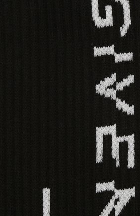 Мужские хлопковые носки GIVENCHY черного цвета по цене 9570 руб., арт. BMB01B4037 | Фото 2 Мужские хлопковые носки GIVENCHY черного цвета, арт. BMB01B4037 | Фото 2