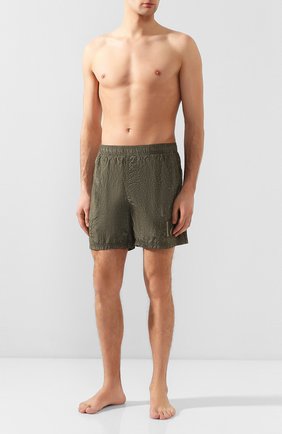 Детского плавки-шорты STONE ISLAND хаки цвета по цене 19600 руб., арт. 7215B0444 | Фото 2 Детского плавки-шорты STONE ISLAND хаки цвета, арт. 7215B0444 | Фото 2
