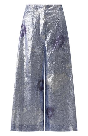 Женские кюлоты с пайетками JACQUEMUS голубого цвета по цене 38300 руб., арт. 201PA02/3534E | Фото 1 Женские кюлоты с пайетками JACQUEMUS голубого цвета, арт. 201PA02/3534E | Фото 1