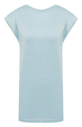 Женская футболка MISSONI голубого цвета по цене 38300 руб., арт. MDN00182/BK0281 | Фото 1 Женская футболка MISSONI голубого цвета, арт. MDN00182/BK0281 | Фото 1