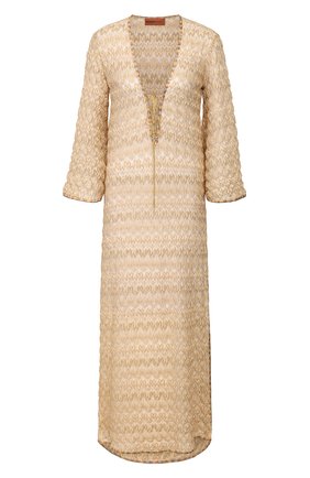 Женское туника MISSONI золотого цвета по цене 65350 руб., арт. MMQ00025/BR0082 | Фото 1 Женское туника MISSONI золотого цвета, арт. MMQ00025/BR0082 | Фото 1