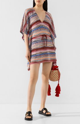 Женское туника MISSONI разноцветного цвета по цене 61400 руб., арт. MMQ00125/BR0088 | Фото 2 Женское туника MISSONI разноцветного цвета, арт. MMQ00125/BR0088 | Фото 2