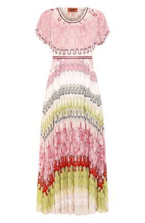 Женское платье из вискозы MISSONI разноцветного цвета по цене 165500 руб., арт. MDG00540/BR007Z | Фото 1 Женское платье из вискозы MISSONI разноцветного цвета, арт. MDG00540/BR007Z | Фото 1