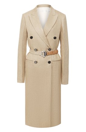 Женское льняное пальто VICTORIA BECKHAM бежевого цвета по цене 174500 руб., арт. 1120WCT000578C | Фото 1 Женское льняное пальто VICTORIA BECKHAM бежевого цвета, арт. 1120WCT000578C | Фото 1