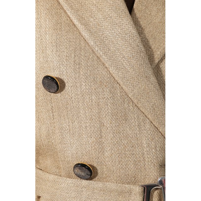 Льняное пальто Victoria Beckham 11070645